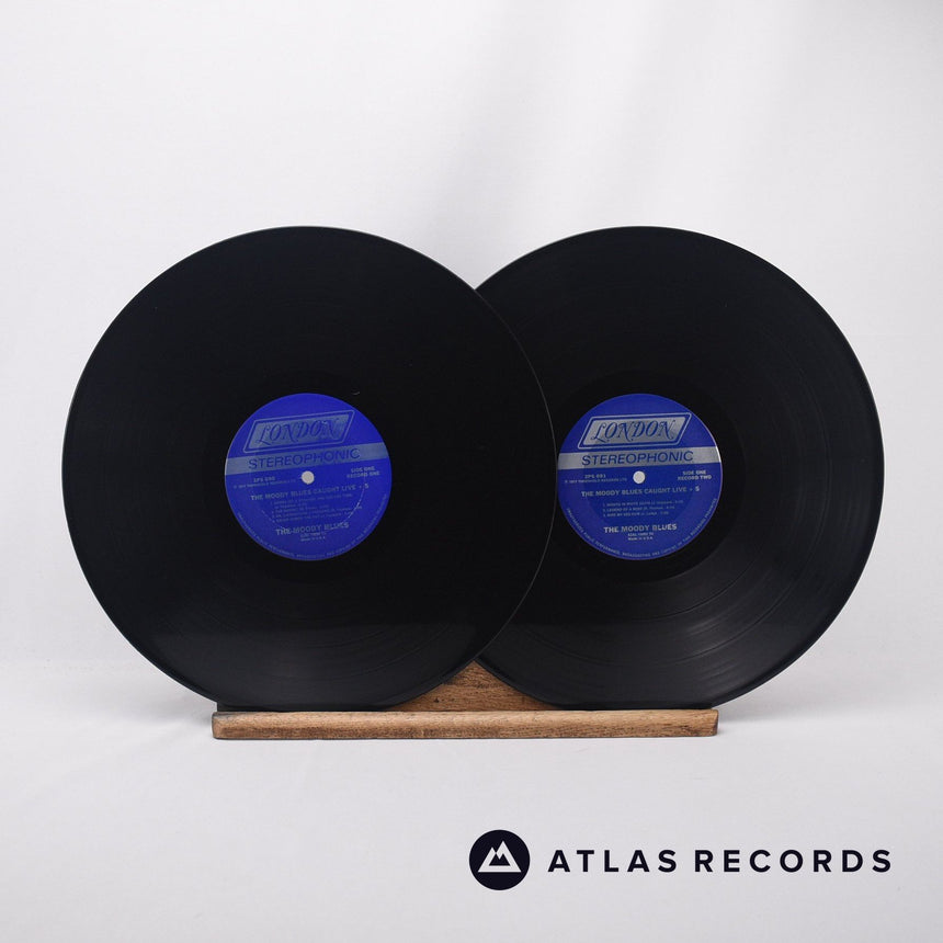 The Moody Blues - Caught Live +5 - 2 x LP Vinyl Record - VG+/EX