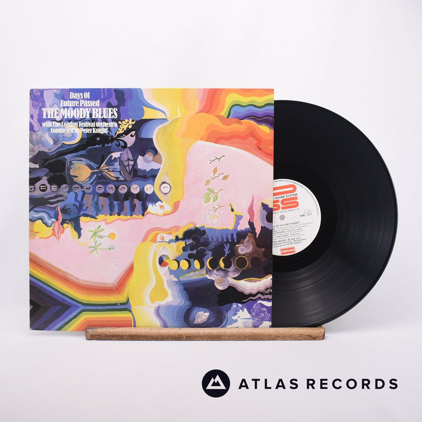 The Moody Blues Days Of Future Passed LP Vinyl Record - Front Cover & Record