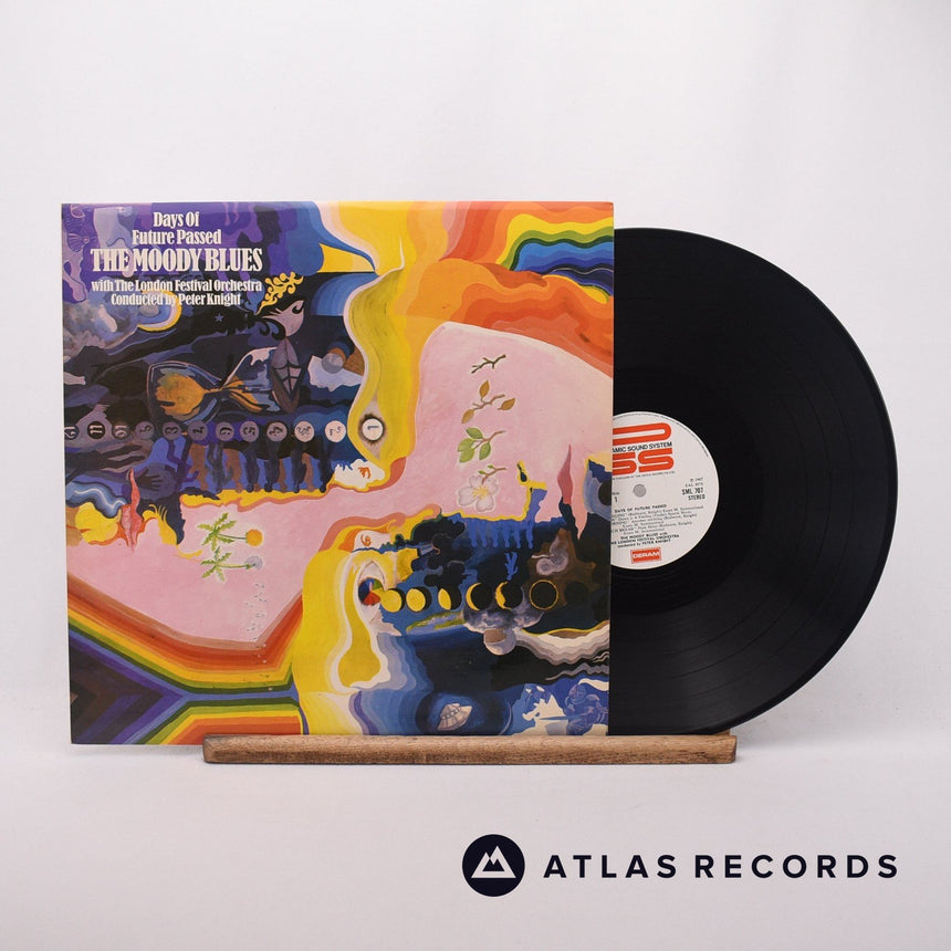 The Moody Blues Days Of Future Passed LP Vinyl Record - Front Cover & Record