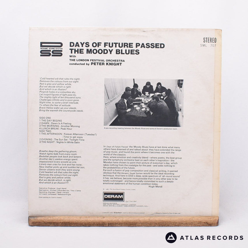 The Moody Blues - Days Of Future Passed - Repress LP Vinyl Record - VG+/EX