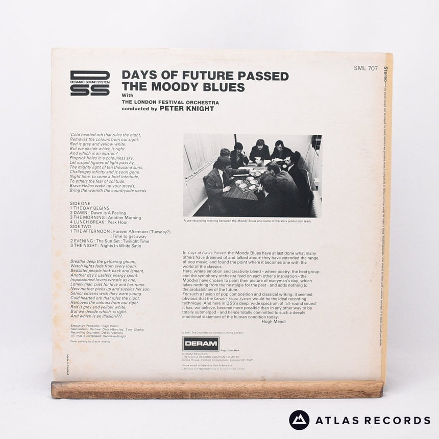 The Moody Blues - Days Of Future Passed - -5C -5C LP Vinyl Record - VG+/VG+