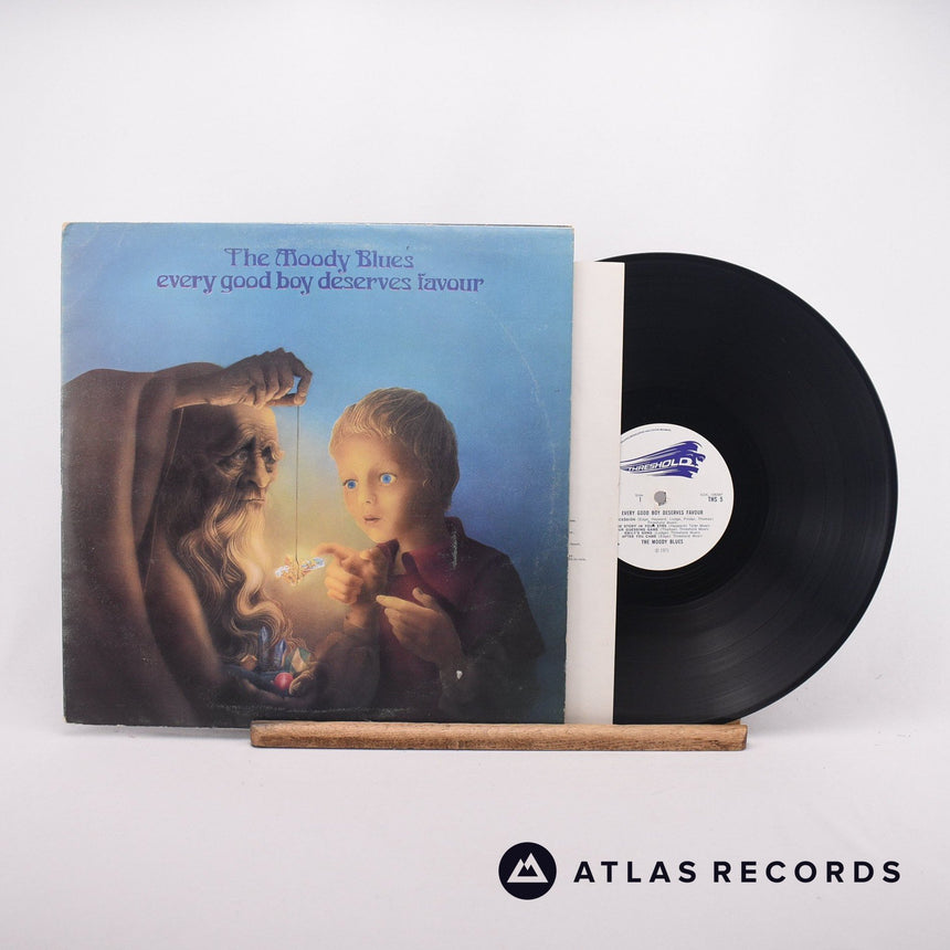 The Moody Blues Every Good Boy Deserves Favour LP Vinyl Record - Front Cover & Record