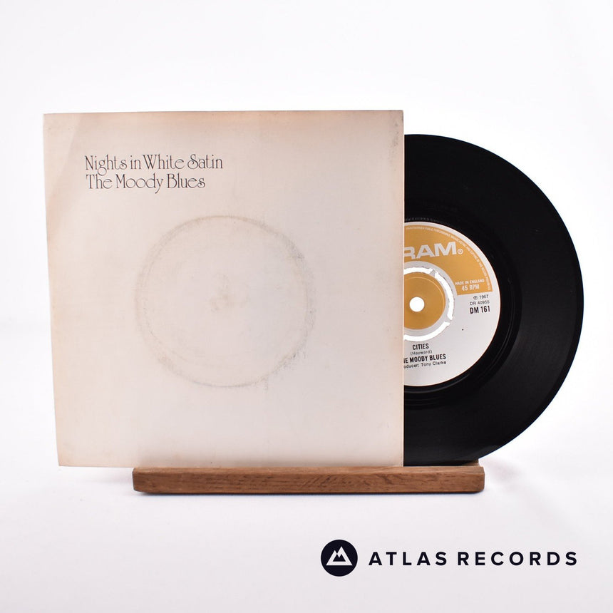 The Moody Blues Nights In White Satin 7" Vinyl Record - Front Cover & Record