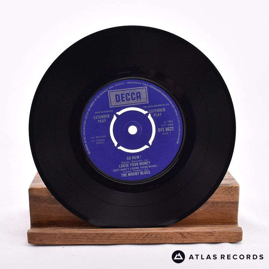 The Moody Blues - The Moody Blues - Mono Repress 7" EP Vinyl Record - EX/EX