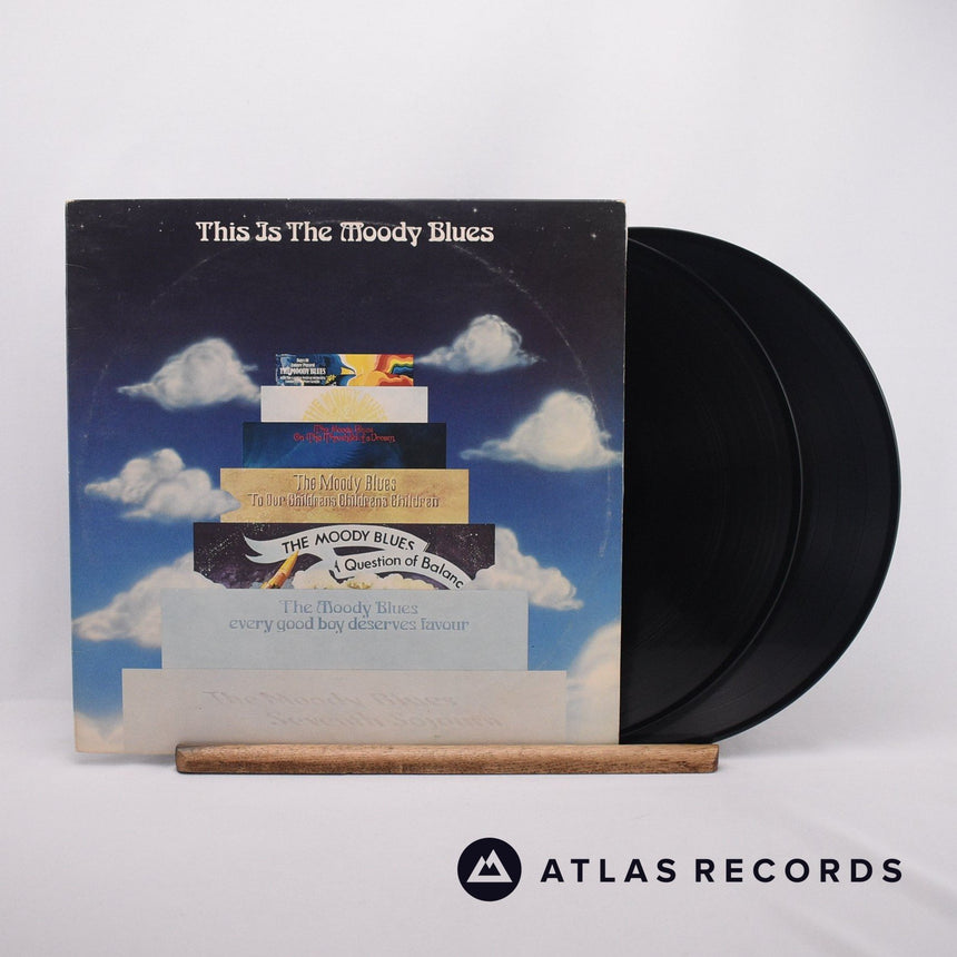 The Moody Blues This Is The Moody Blues 2 x LP Vinyl Record - Front Cover & Record