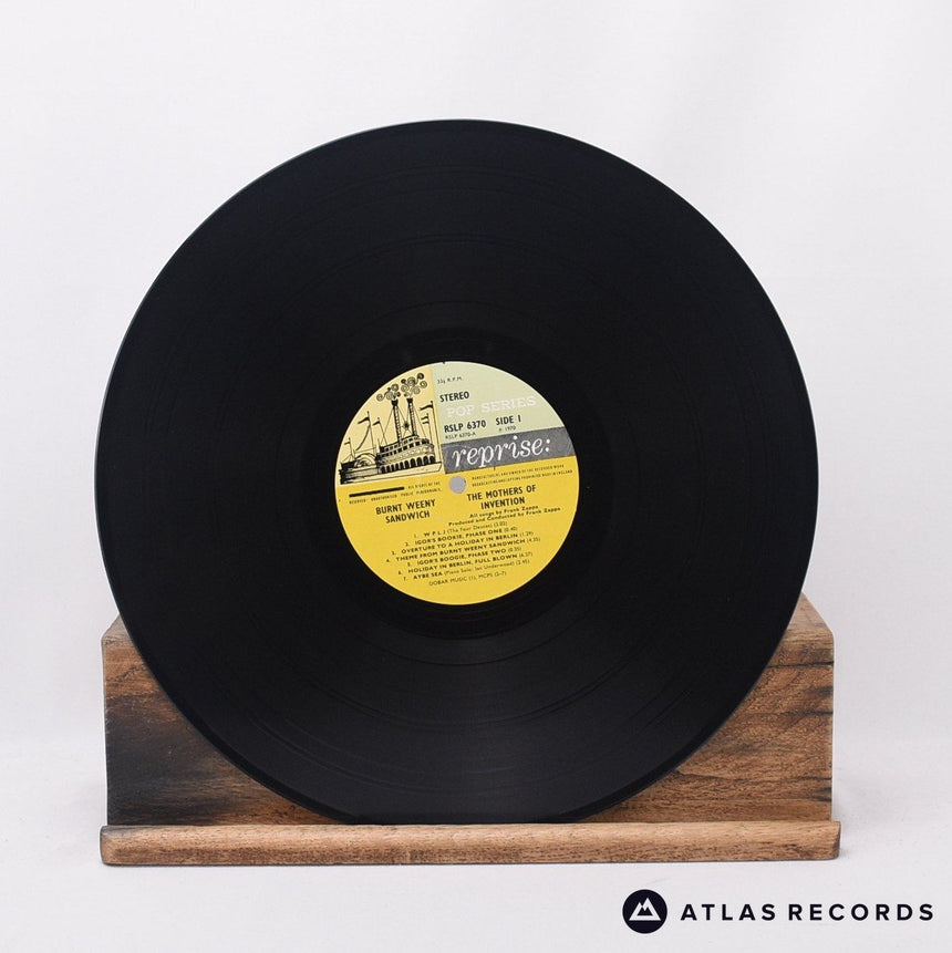 The Mothers - Burnt Weeny Sandwich - A1 B1 LP Vinyl Record - VG+/EX