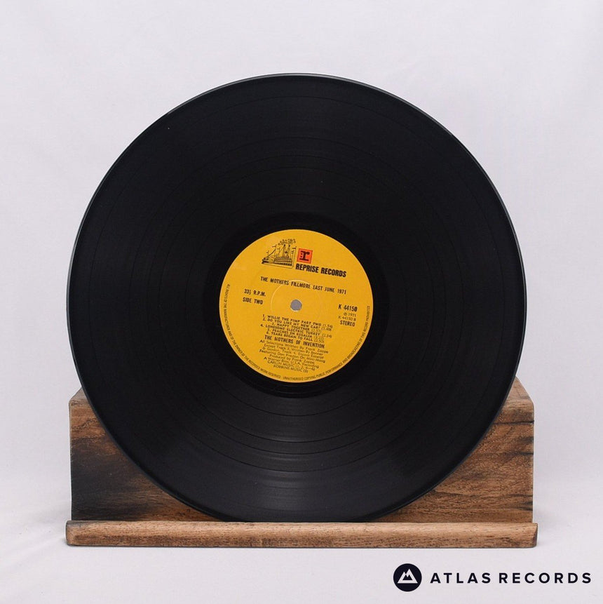 The Mothers - Fillmore East - June 1971 - A1 B1 LP Vinyl Record - VG+/VG+