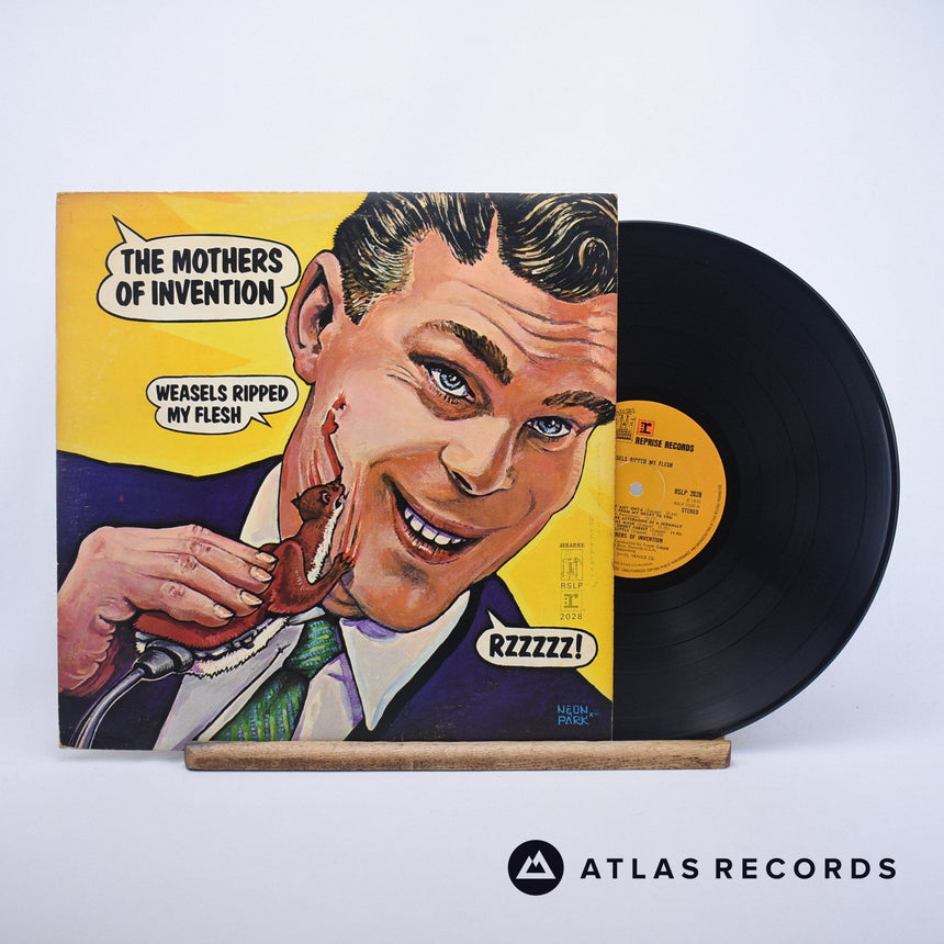 The Mothers Weasels Ripped My Flesh LP Vinyl Record - Front Cover & Record
