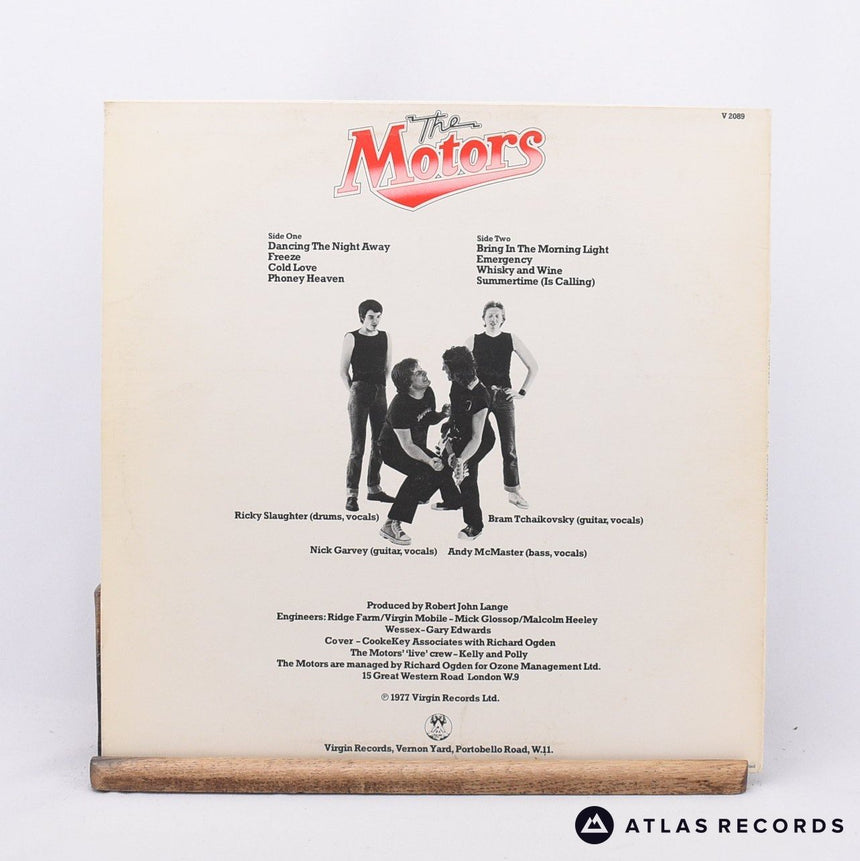 The Motors - 1 - Reissue LP Vinyl Record - VG+/VG+