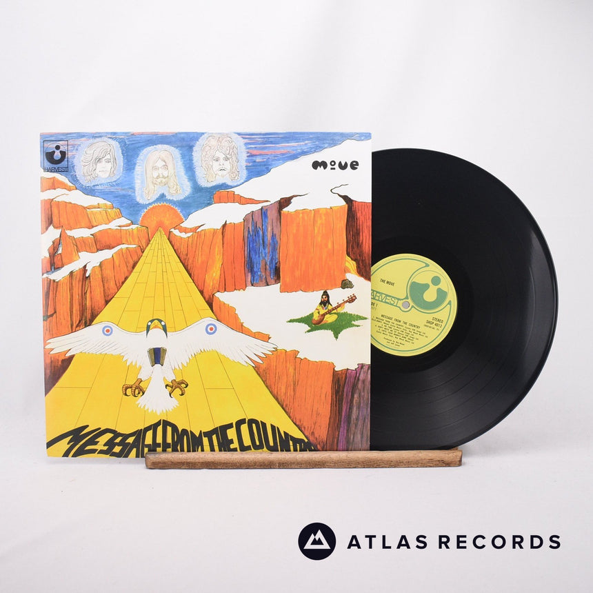 The Move Message From The Country LP Vinyl Record - Front Cover & Record