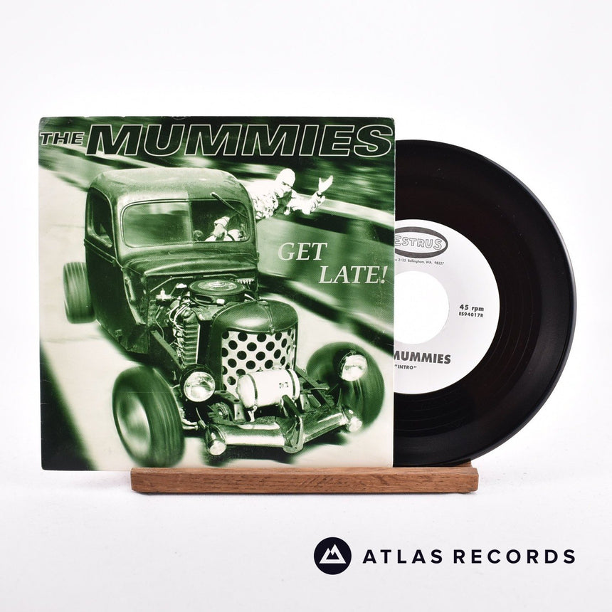 The Mummies Get Late! 7" Vinyl Record - Front Cover & Record