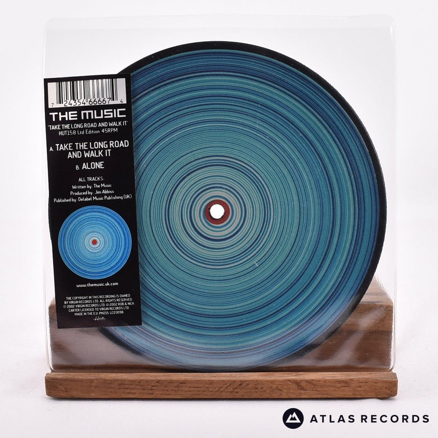 The Music Take The Long Road And Walk It 7" Vinyl Record - Front Cover & Record