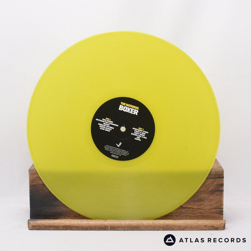 The National - Boxer - Yellow Reissue LP Vinyl Record - EX/EX