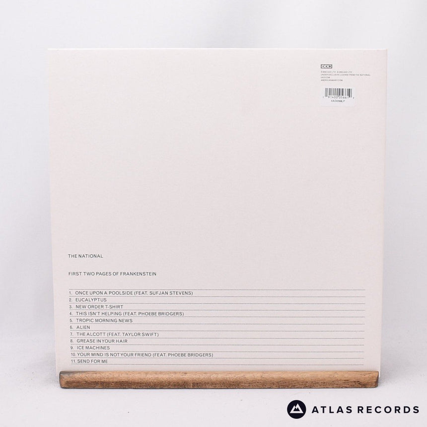 The National - First Two Pages Of Frankenstein - LP Vinyl Record - NM/EX