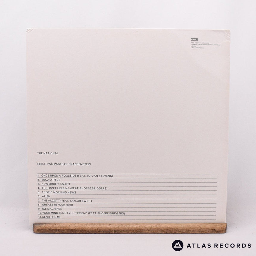 The National - First Two Pages Of Frankenstein - LP Vinyl Record - EX/NM