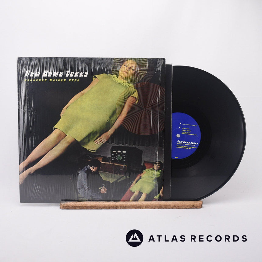 The New Bomb Turks Berühren Meiner Affe 12" Vinyl Record - Front Cover & Record