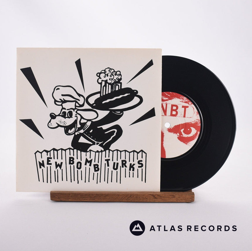 The New Bomb Turks Bottle Island 7" Vinyl Record - Front Cover & Record