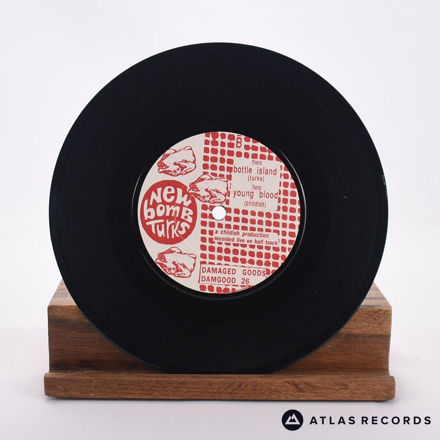 The New Bomb Turks - Bottle Island - 7" Vinyl Record - EX/EX