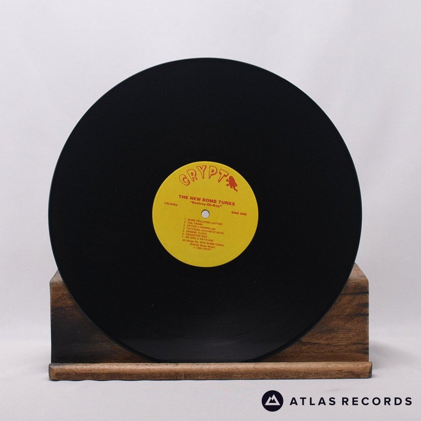 The New Bomb Turks - !!Destroy-Oh-Boy!! - Insert LP Vinyl Record - EX/EX