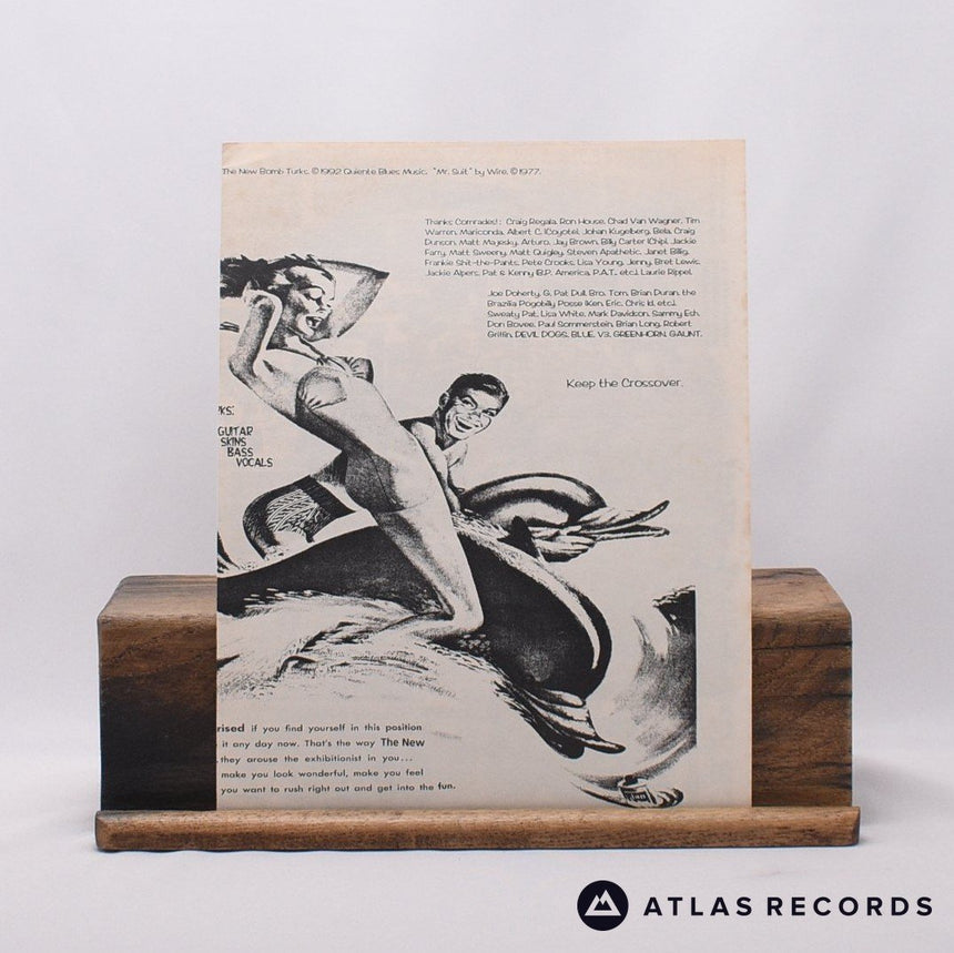 The New Bomb Turks - !!Destroy-Oh-Boy!! - Insert LP Vinyl Record - EX/EX