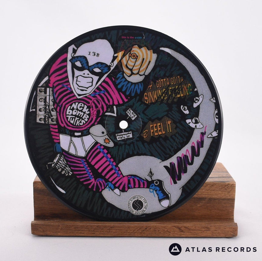 The New Bomb Turks (Gotta Gotta) Sinking Feeling 7" Vinyl Record - Front Cover & Record