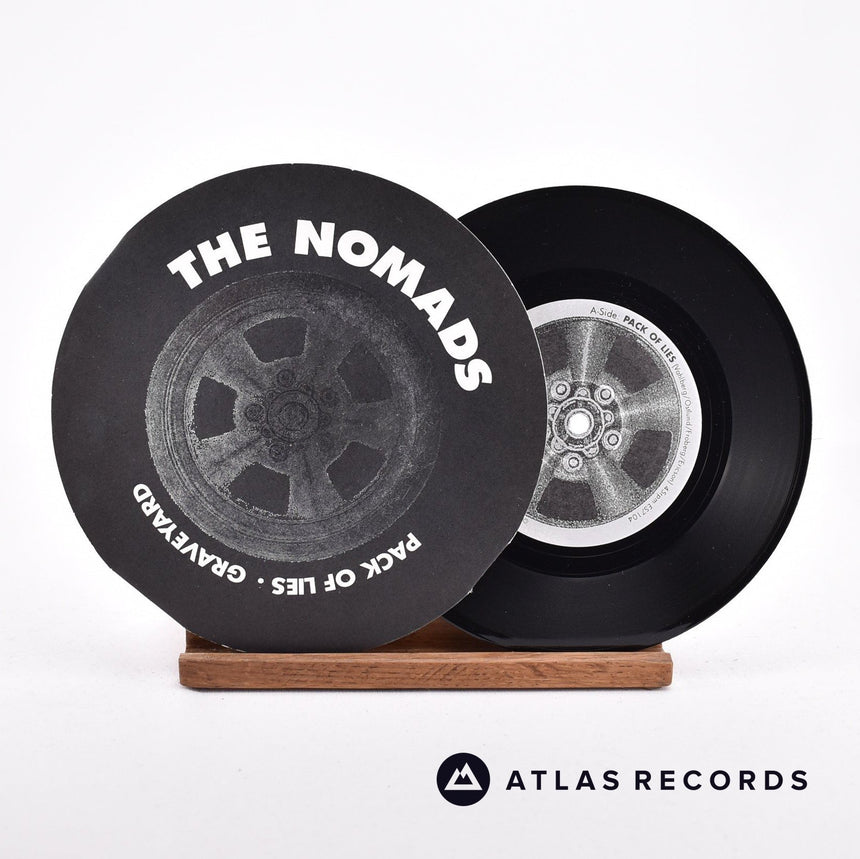 The Nomads Pack Of Lies 7" Vinyl Record - Front Cover & Record