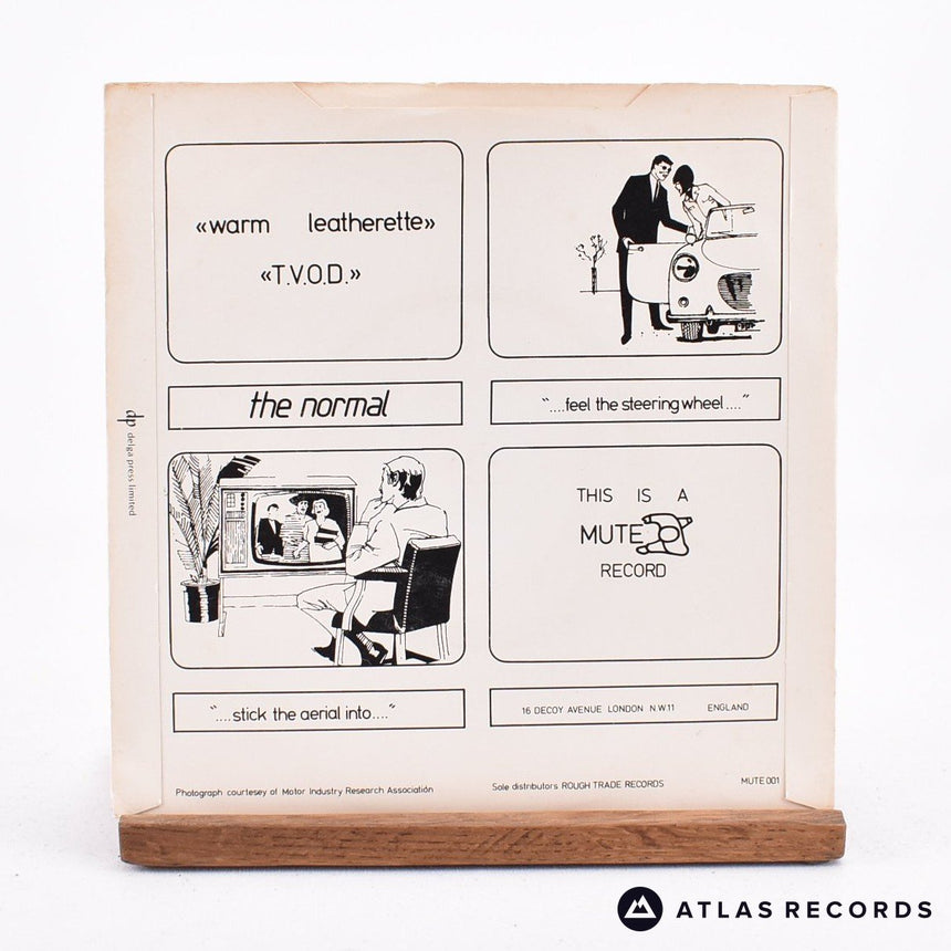 The Normal - T.V.O.D. - 7" Vinyl Record - VG+/EX