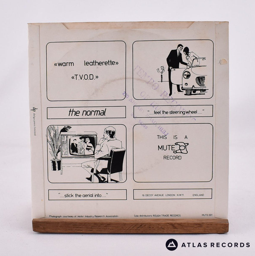 The Normal - T.V.O.D. - 7" Vinyl Record - VG+/EX