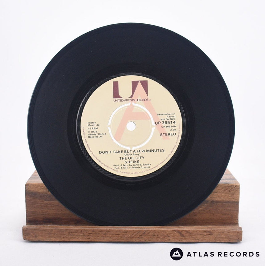 The Oil City Sheiks - Don't Take But A Few Minutes - 7" Vinyl Record - EX/EX