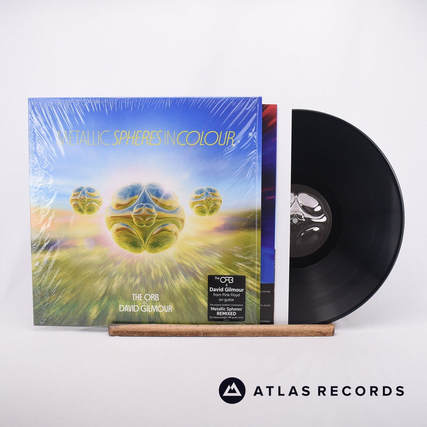 The Orb Metallic Spheres In Colour LP Vinyl Record - Front Cover & Record