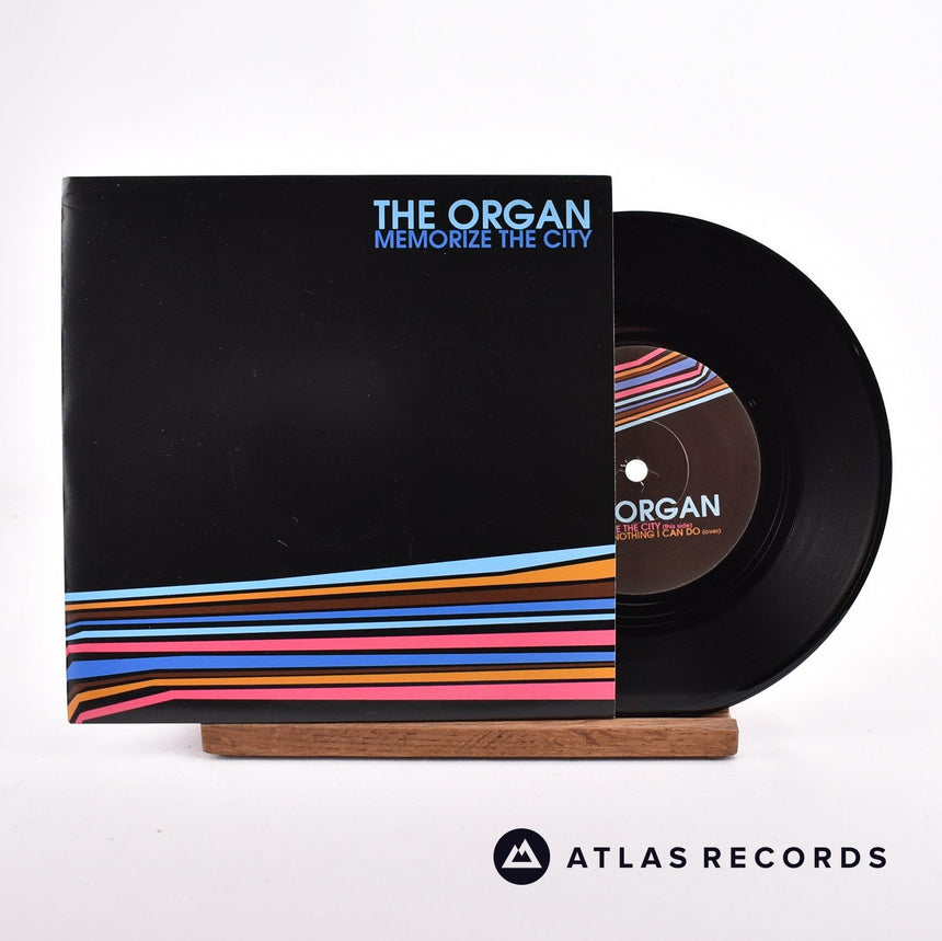 The Organ Memorize The City 7" Vinyl Record - Front Cover & Record