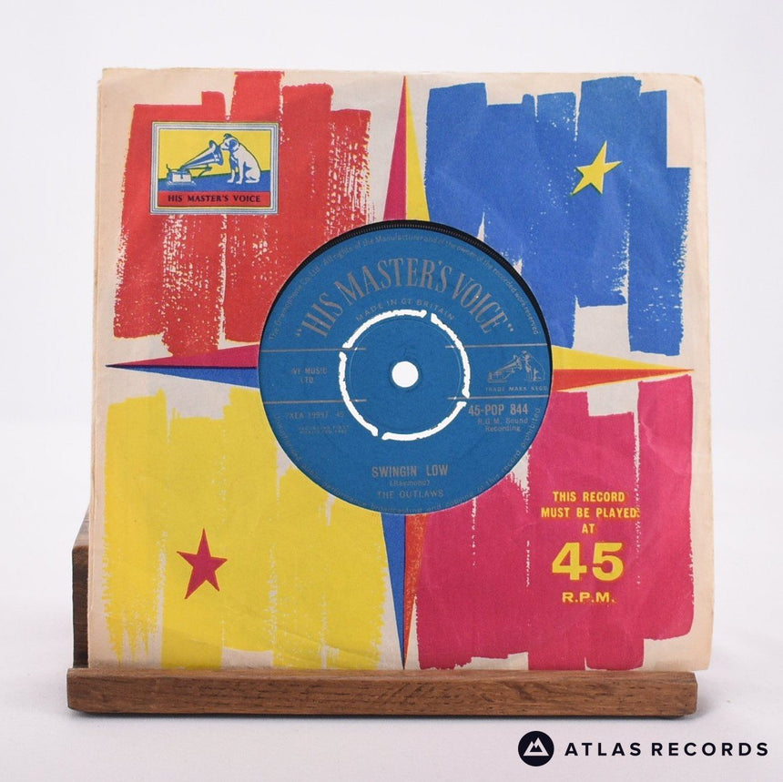 The Outlaws Swingin' Low 7" Vinyl Record - In Sleeve