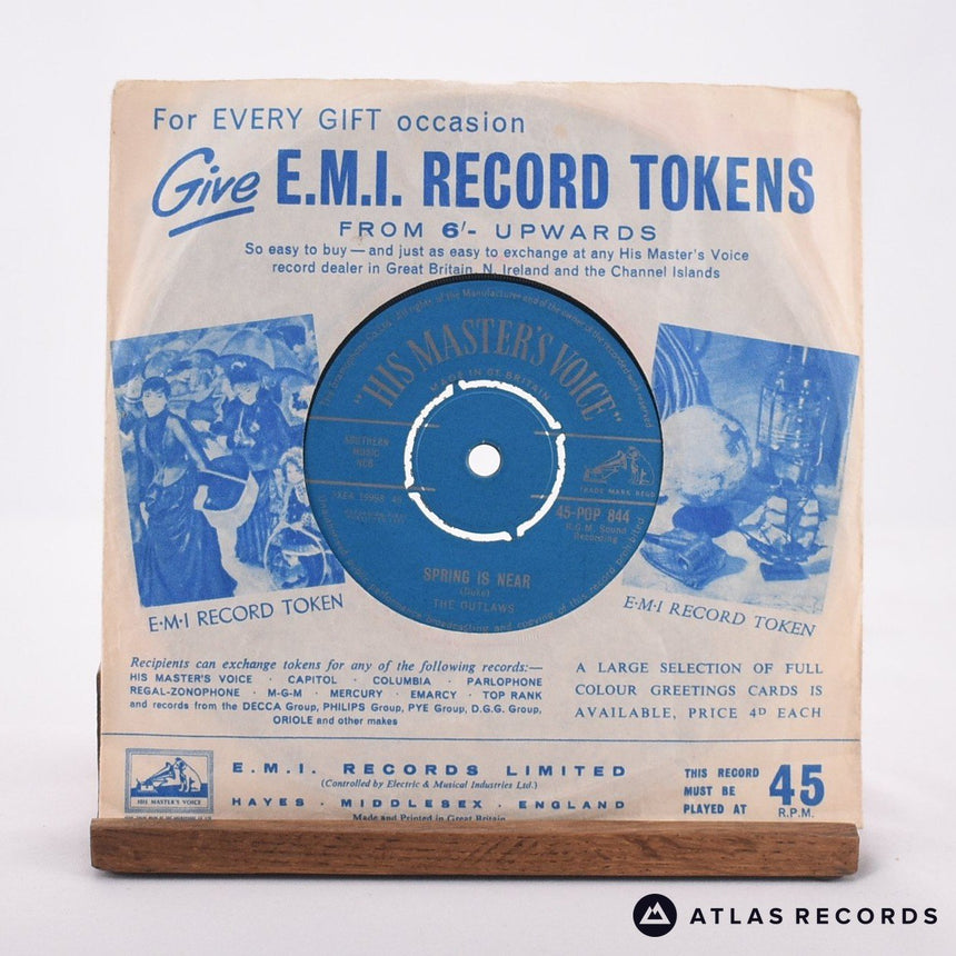 The Outlaws - Swingin' Low - 7" Vinyl Record - VG+/VG+