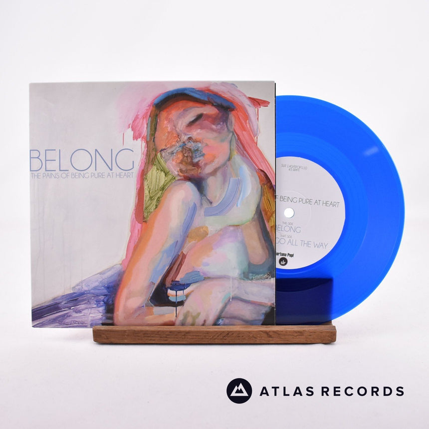 The Pains Of Being Pure At Heart Belong 7" Vinyl Record - Front Cover & Record