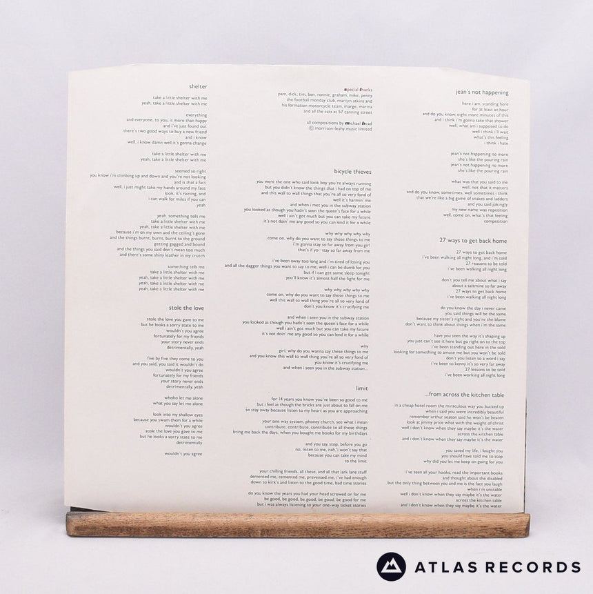 The Pale Fountains - ... From Across The Kitchen Table - LP Vinyl Record