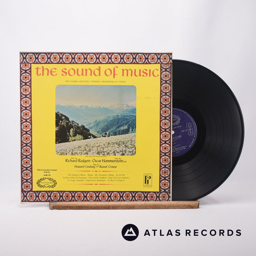 The Parris Mitchell Strings The Sound Of Music LP Vinyl Record - Front Cover & Record