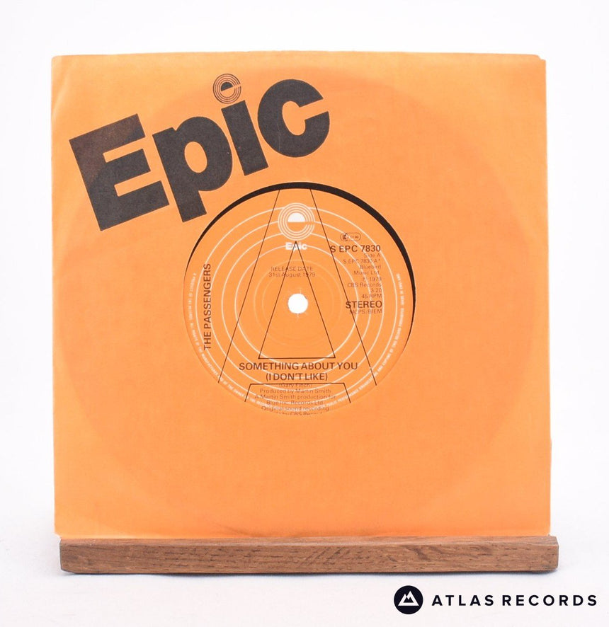 The Passengers Something About You 7" Vinyl Record - In Sleeve