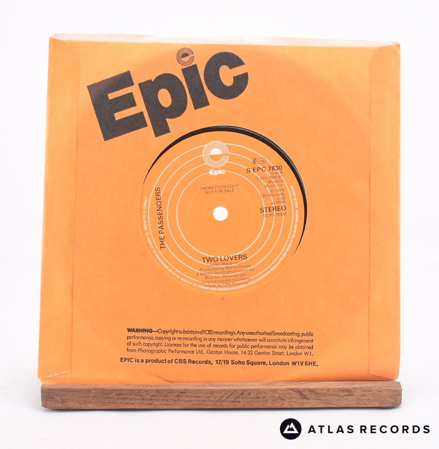 The Passengers - Something About You - 7" Vinyl Record - EX/EX