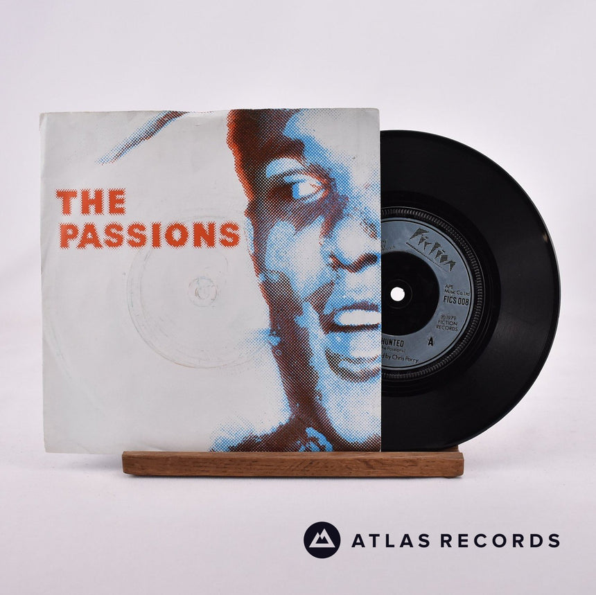 The Passions Hunted 7" Vinyl Record - Front Cover & Record