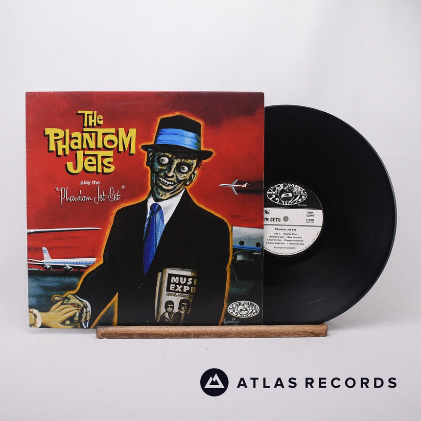 The Phantom Jets Phantom Jet Set LP Vinyl Record - Front Cover & Record