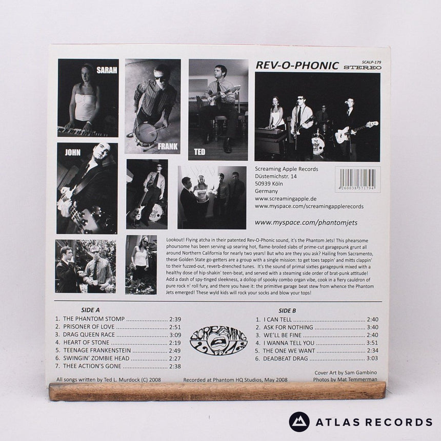 The Phantom Jets - Phantom Jet Set - LP Vinyl Record - EX/EX