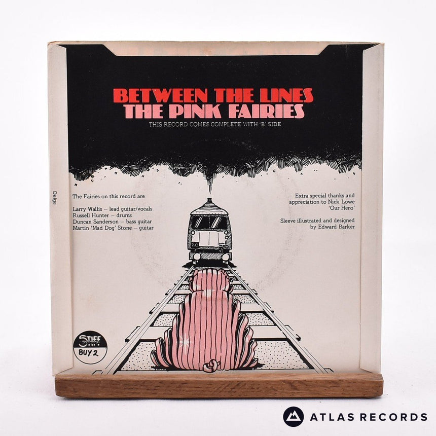 The Pink Fairies - Between The Lines - 7" Vinyl Record - VG+/EX