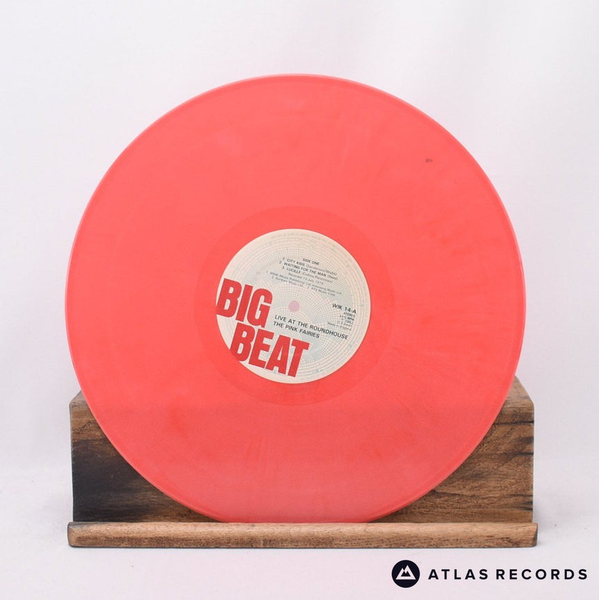 The Pink Fairies - Live At The Roundhouse 1975 - A B LP Vinyl Record - EX/EX