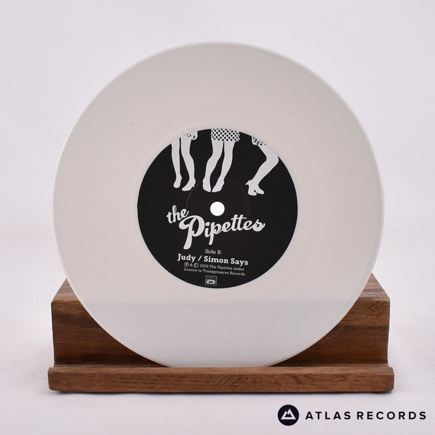 The Pipettes - ABC - White Limited Edition Sticker 7" Vinyl Record - NM/NM