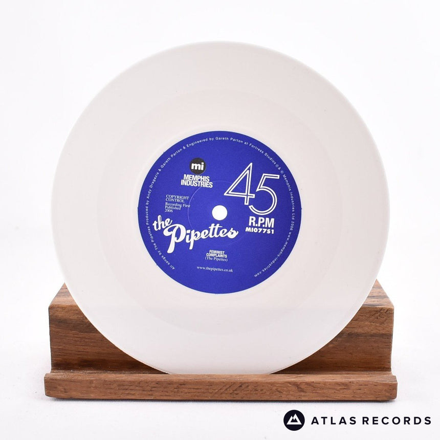 The Pipettes - Judy - White Die-Cut Sleeve 7" Vinyl Record - NM/NM
