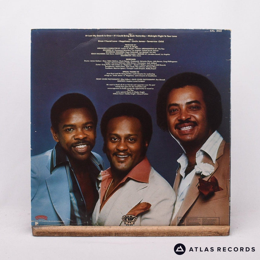 The Pips - At Last... The Pips - LP Vinyl Record - VG+/EX