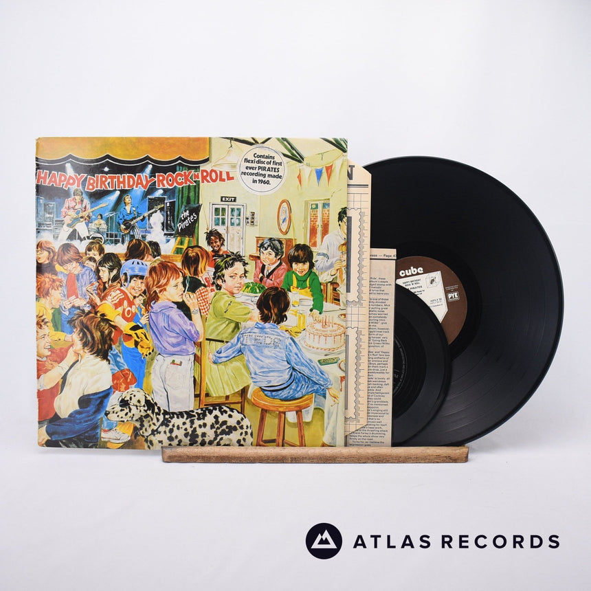 The Pirates Happy Birthday Rock´N´Roll LP + 7" Vinyl Record - Front Cover & Record