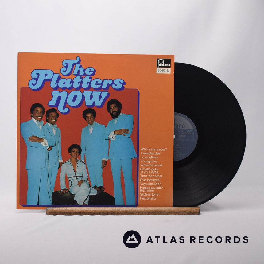 The Platters The Platters Now LP Vinyl Record - Front Cover & Record