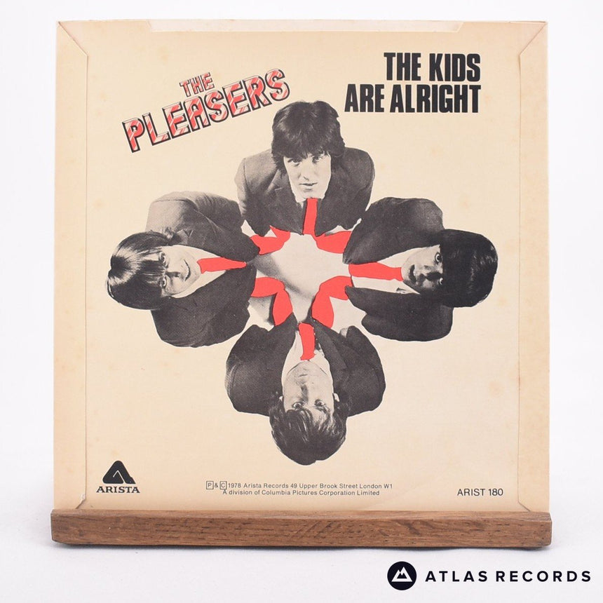 The Pleasers - The Kids Are Alright - 7" Vinyl Record - VG+/EX