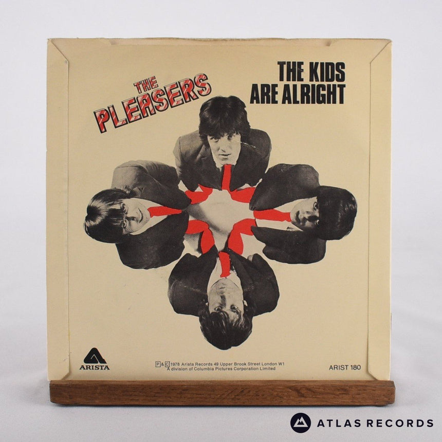The Pleasers - The Kids Are Alright - 7" Vinyl Record - VG+/VG+